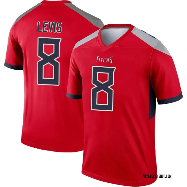 Youth Will Levis Tennessee Titans Legend Red Inverted Jersey