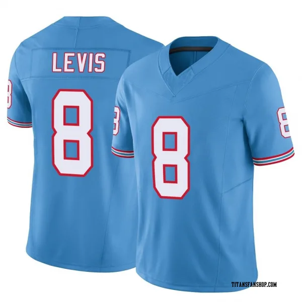 Youth Will Levis Tennessee Titans Limited Light Blue Vapor F.U.S.E. Jersey