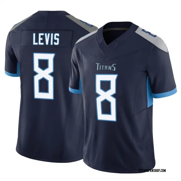 Youth Will Levis Tennessee Titans Limited Navy Vapor F.U.S.E. Jersey