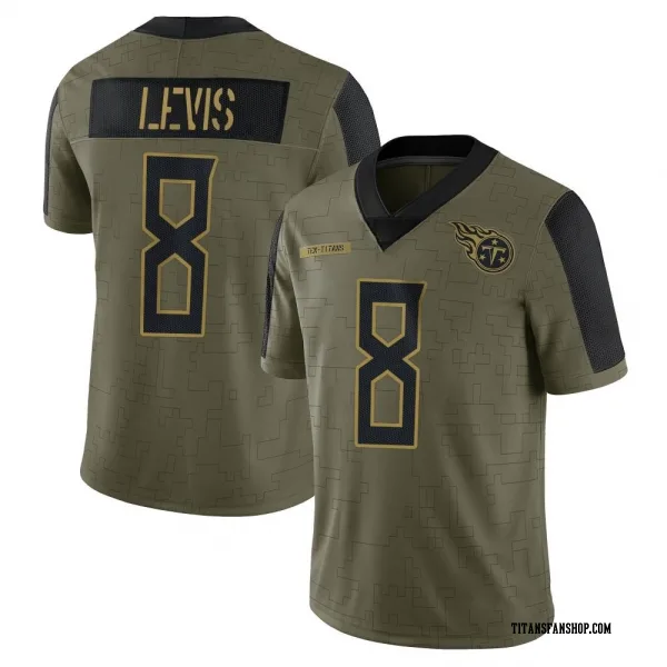Youth Will Levis Tennessee Titans Limited Olive 2021 Salute To Service Jersey